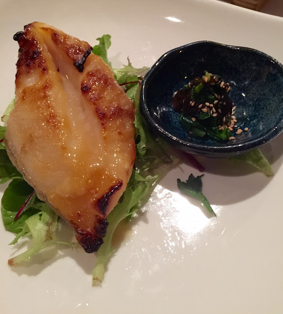 Yokoyama, grilled black cod