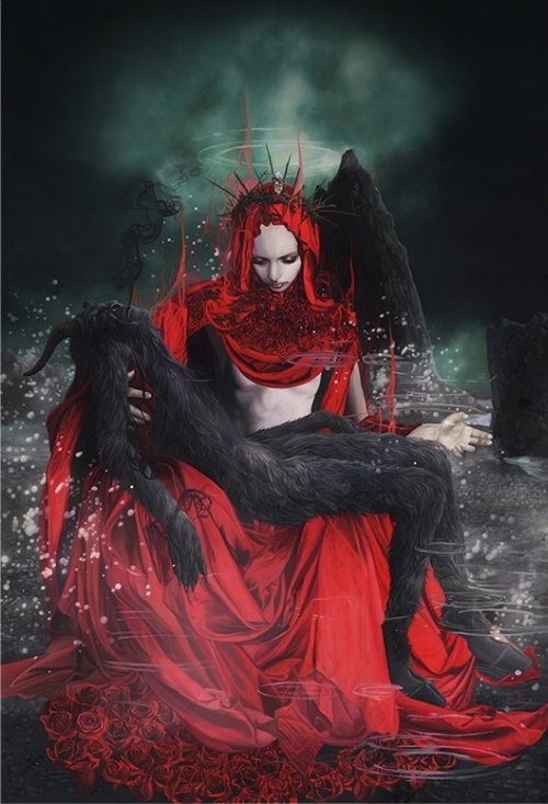 As sombrias pinturas de terror e fantasia de David Stoupakis David Stoupakis pinturas óleo sombrias terror fantasia infernal surreal sombras