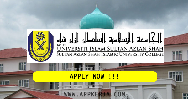 Permohonan Online Jawatan di Universiti Sultan Azlan Shah Malaysia (USAS) 