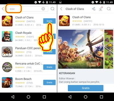 COC Cara Update COC Tanpa Play Store