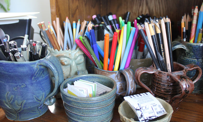 365 Projects Orgainizing Dry Art Supplies Day 6 Feng Shui