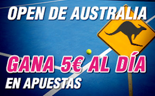 wanabet consigue 5 euros dia Open de Australia 16-22 enero wanabet consigue 5 euros dia Open de Australia 16-22 enero