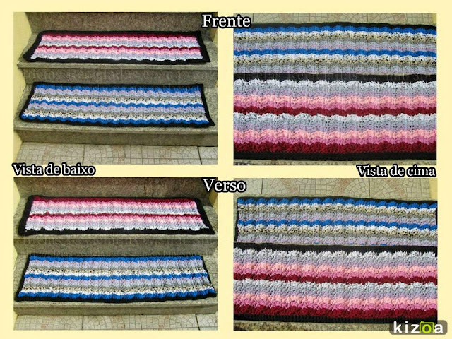 Rag Rug waves (Tshirt Yarn)