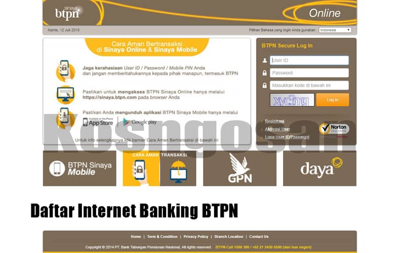 cara daftar internet banking btpn cara daftar internet banking btpn