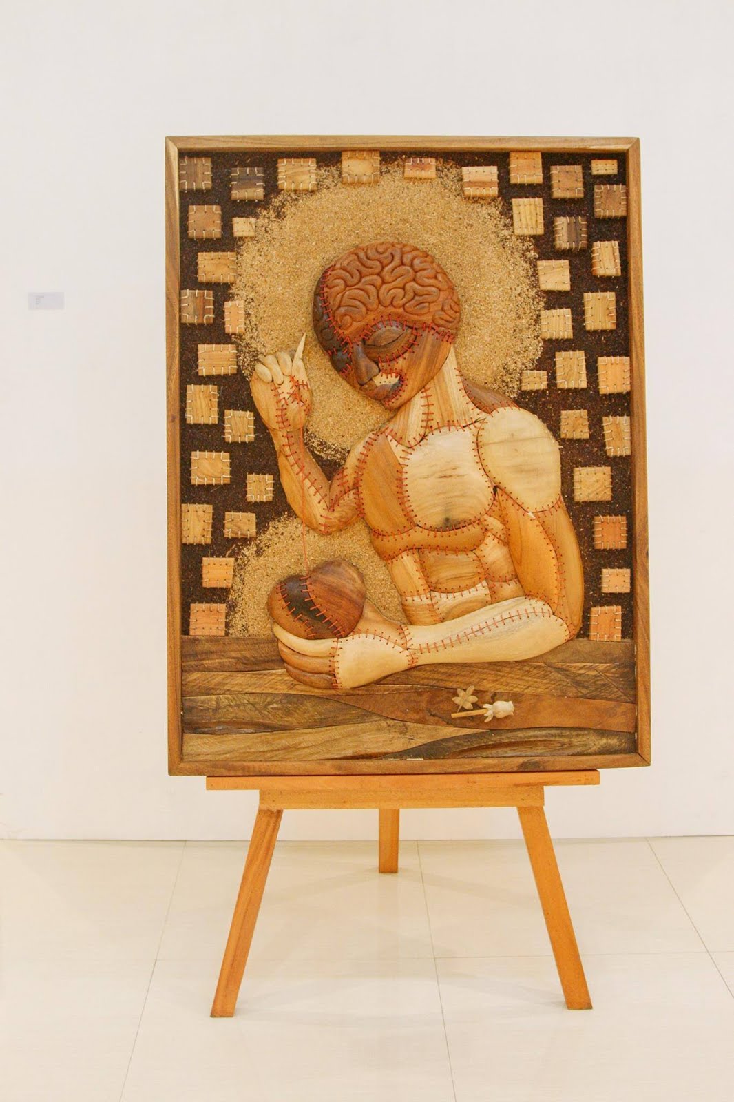 Retazo by Jeanroll Ejar Jeanroll Ejar's Retazo and broken things Art, Casa Real, Jeanroll Ejar, Community, Creative, Creativity, Culture, Design, Exhibit, Festival, Fine Arts, Heritage, Iloilo, Inspiration, Love, Retazo, ViVa ExCon, Gallery, Casa Real Gallery, Sculpture, Wood, Woodcraft, Anatomy, Interactive, Artist