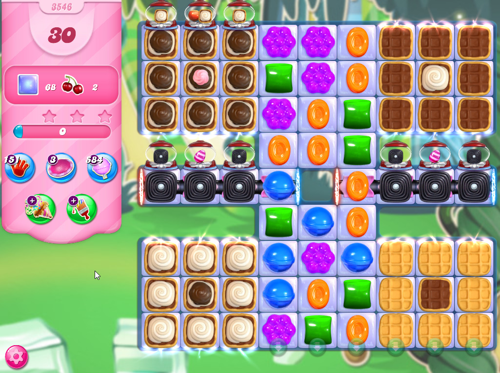 Candy Crush Saga level 3546 Candy Crush Saga level 3546