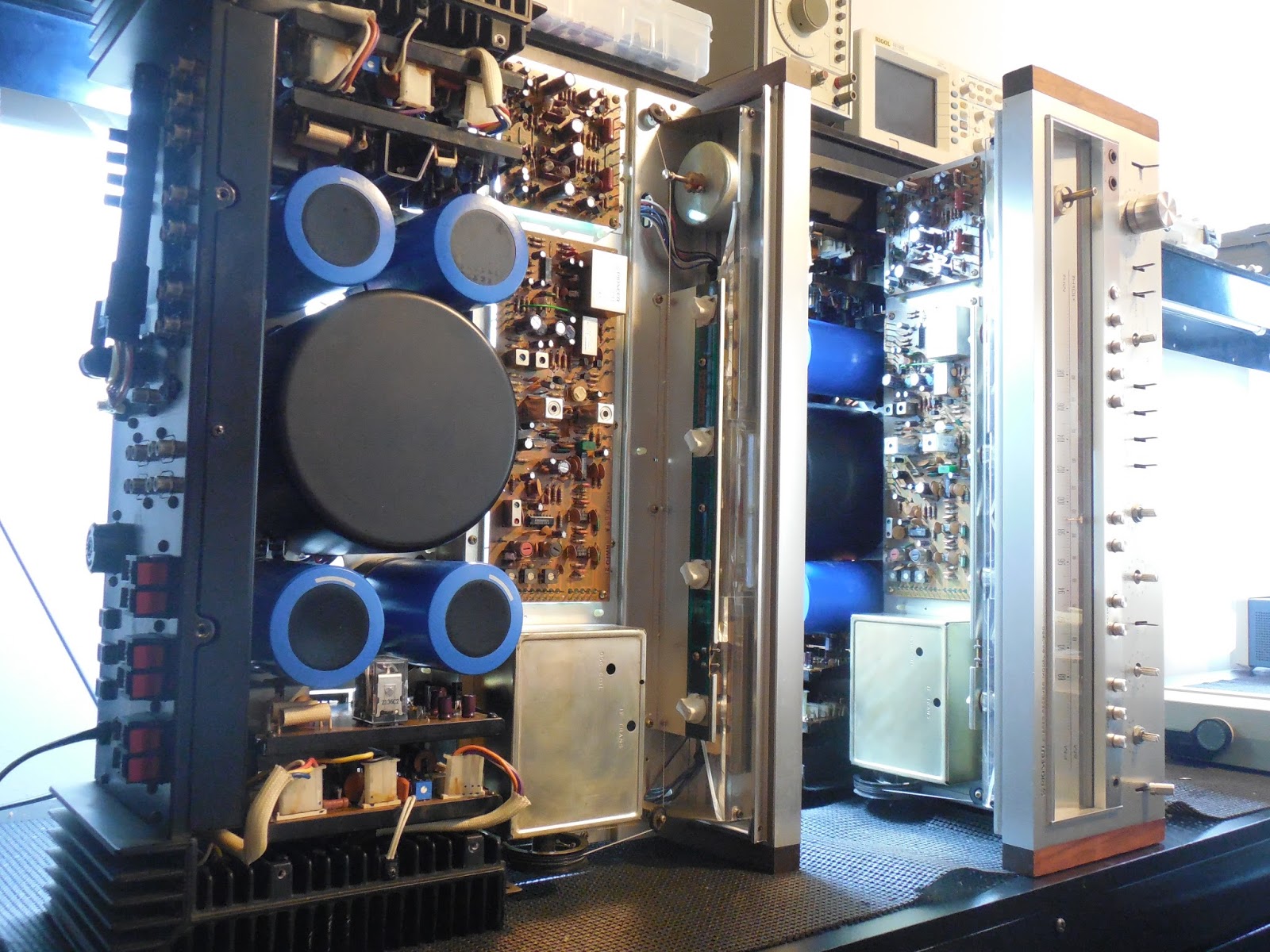 Vintage HiFi Audio Restorations Two Pioneer SX1250 Receiver Restorations