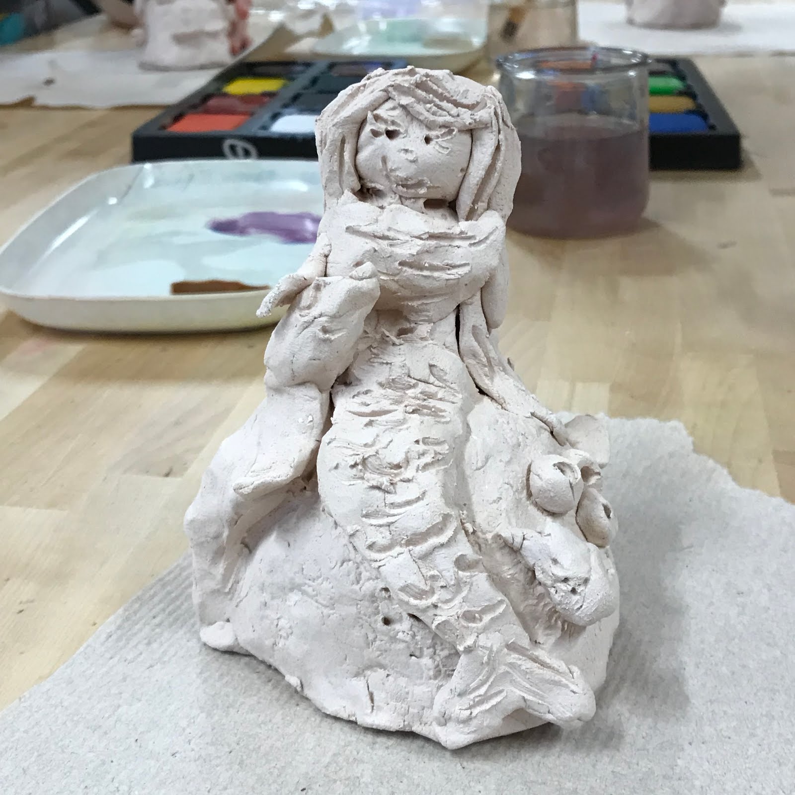 Mini Matisse Underwater Clay Sculptures