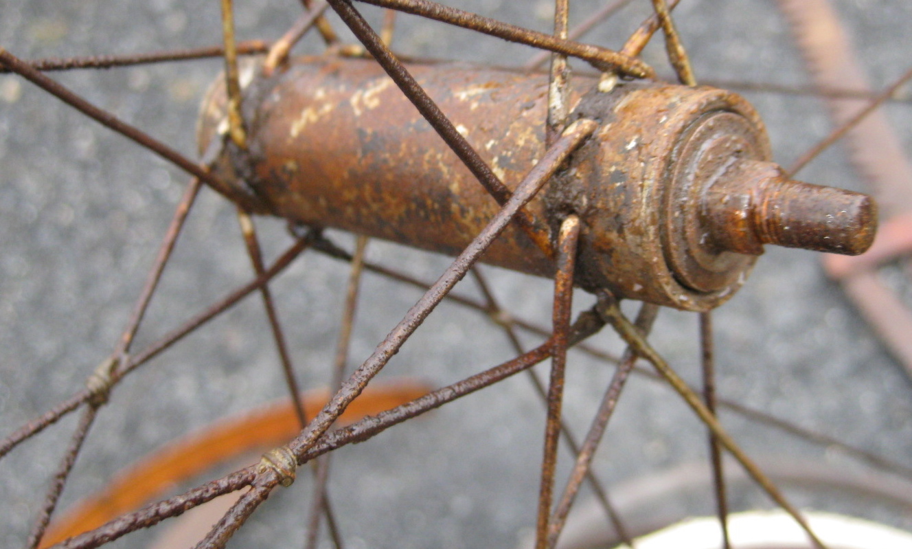 Bikeville thoughts Early bicycle front hubs