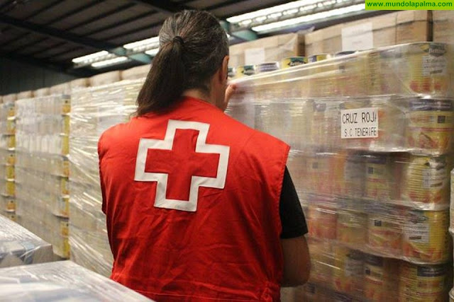 Cruz Roja distribuye 474 toneladas de kilos de alimentos en la provincia tinerfeña