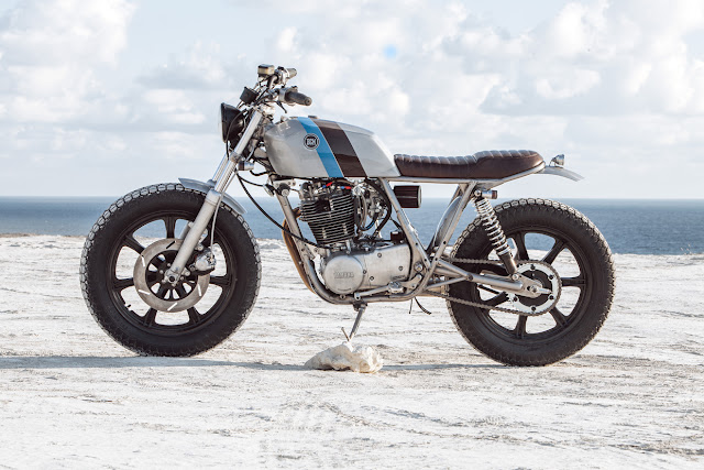 Yamaha SR500 1982 By Bunker Custom Cycles