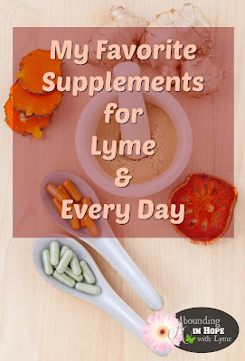 Favorite Supplements, Vitamins, Minerals, Detox, Lyme