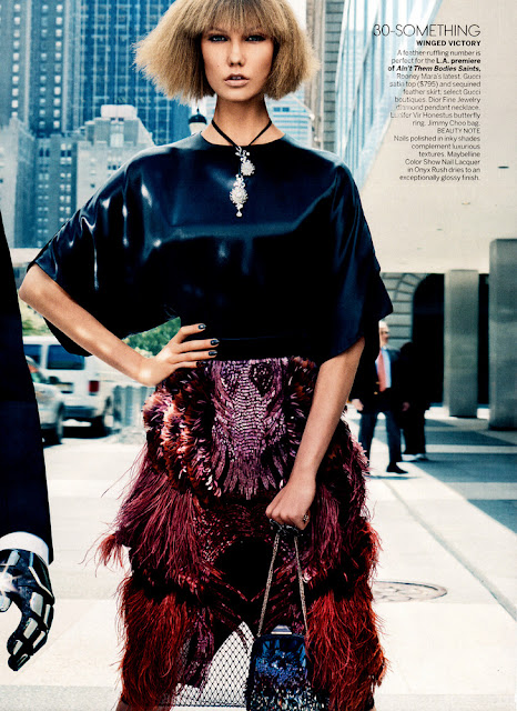 Smartologie: Karlie Kloss & Daft Punk for Vogue US August 2013