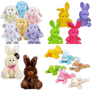  Plush Easter Animals