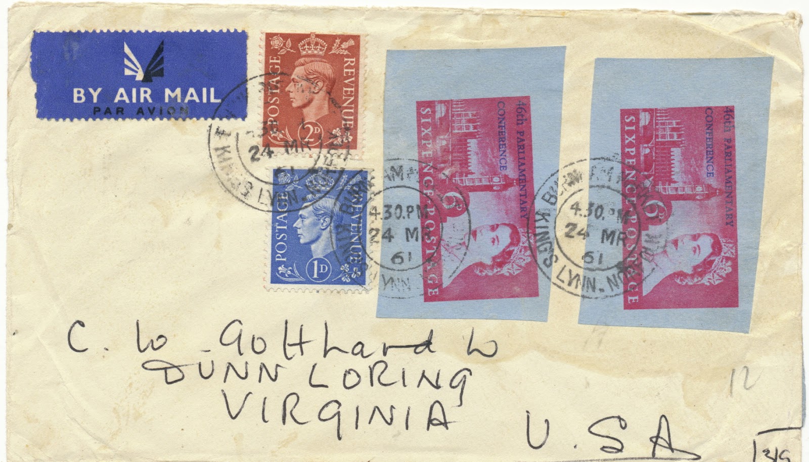 Aerogrammes & Airletters Philatelic Archeology UK Seven Aerogramme