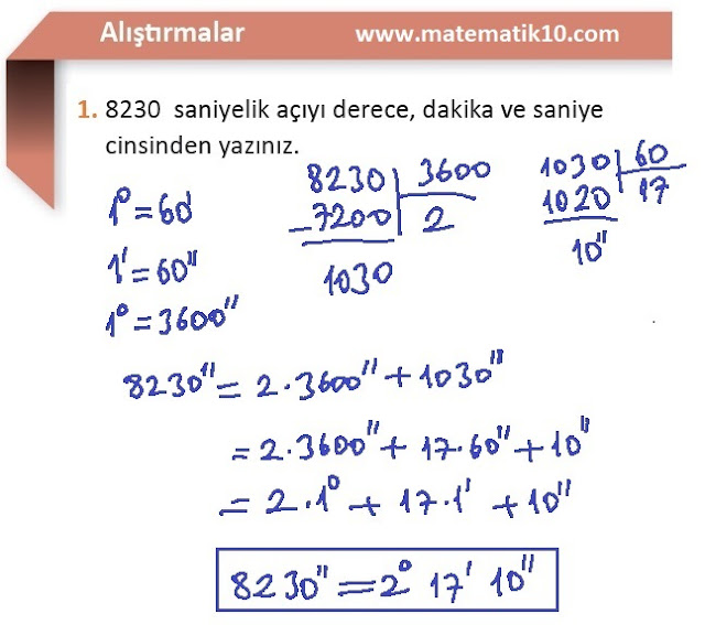 11. Sınıf MEB Yayınları Matematik 19. Sayfa Cevapları