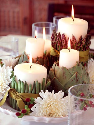 10 Thanksgiving Centerpiece & Wreath Ideas