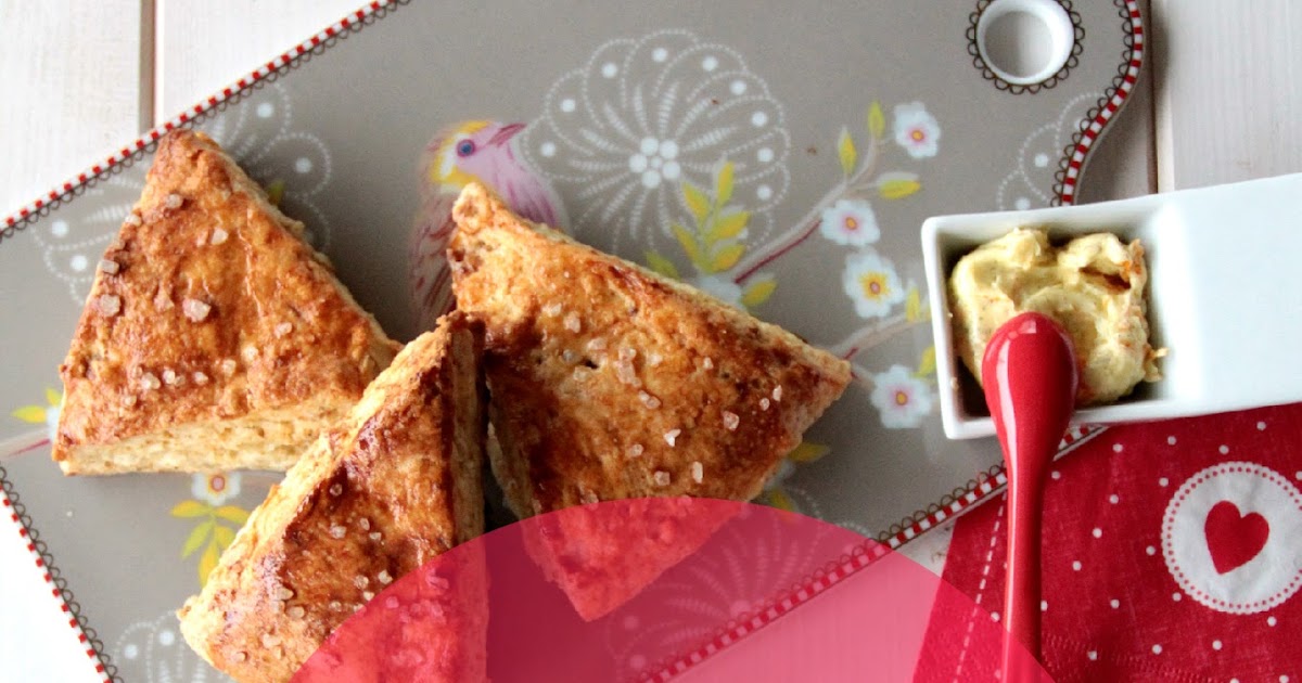 Die Glücklichmacherei: Soulfood 〖walnut scones &amp; orange butter〗