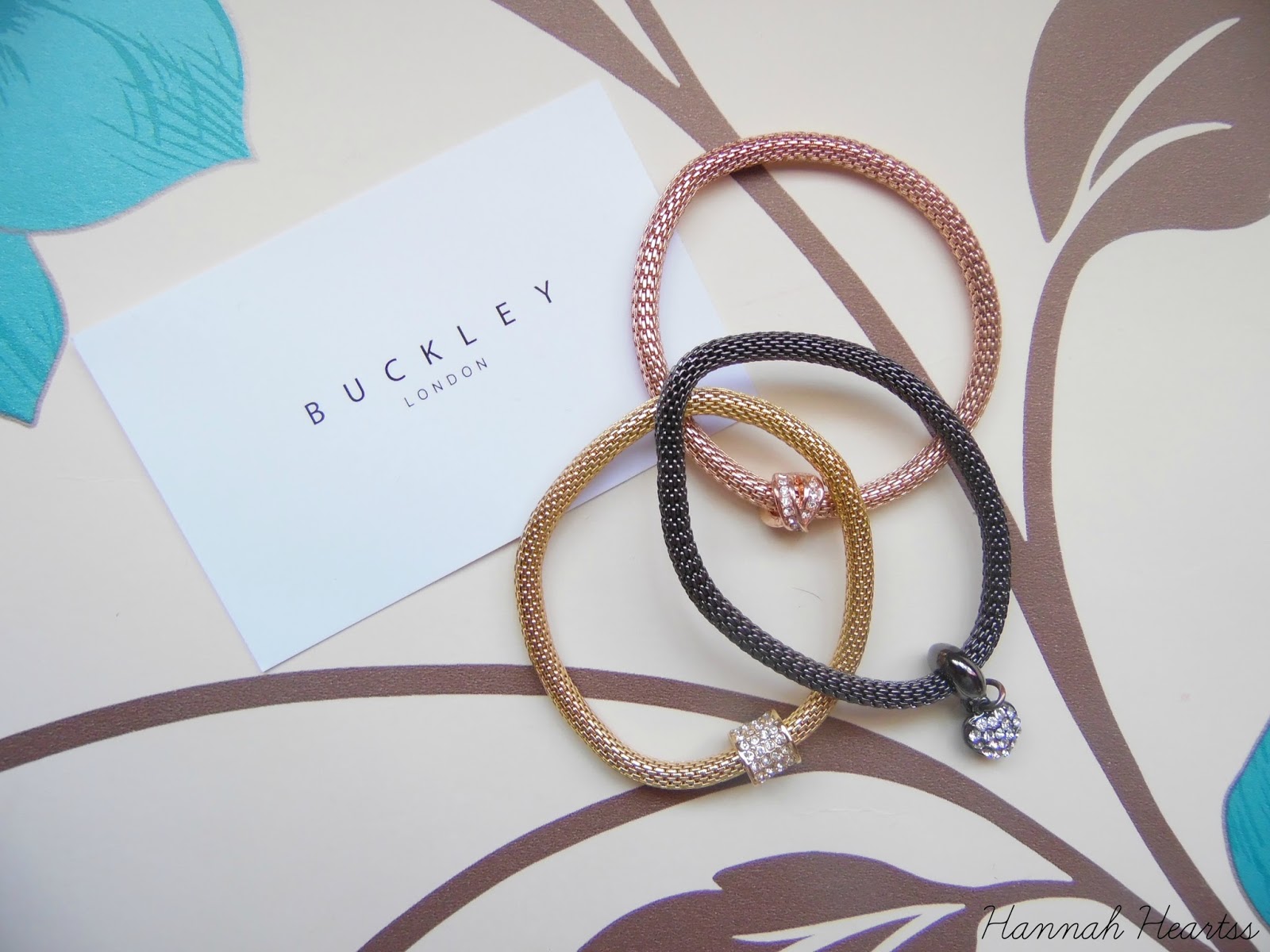Buckley London Sparkle Mesh Bracelets — Hannah Heartss