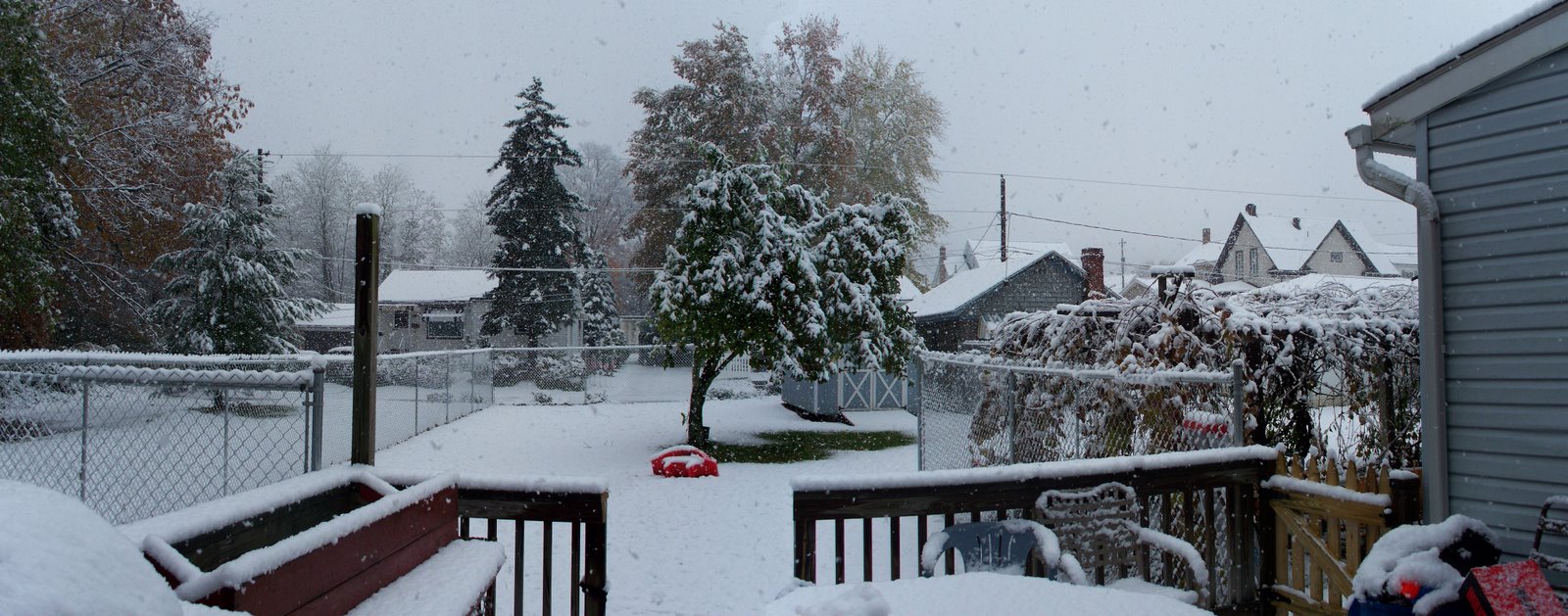 Vintage Johnstown First Snow of the Year Happy Snowyween