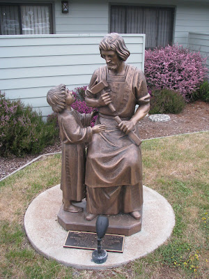 Statue at Saint Joseph's Hospital