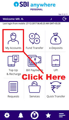 how to generate mpassbook pin in sbi anywhere app