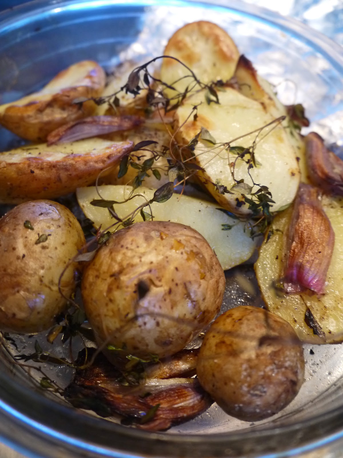 Roasted potatoes with Thyme by Appetit Voyage