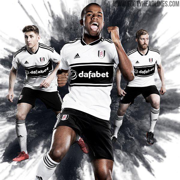 Fulham 18-19 Premier League Home & Away Kits Launched - Footy Headlines