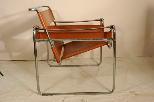 Wassily chair, the first curved steel design