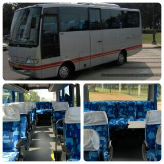 Bus shuttle antar jemput karyawan bus antar jemput, bus karyawan, bus shuttle