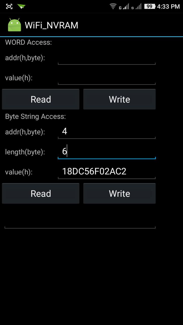 Changing Wifi mac Address in Mediatek/MTK Devices | AskRdx :: Hacking