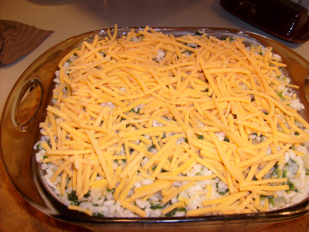 The Swedish Chef Crunchy Baked Haddock with Cheesy Rice Casserole