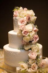 cake cascading flowers traditional flower roses mandi jeff down tier piping tiered collect capture studios stunning check waterfall