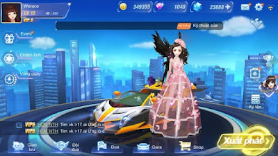 hack kim cương cùng đua