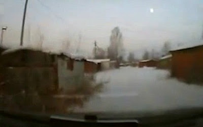 Something Fell From the Sky in the Village of Новобурейском 