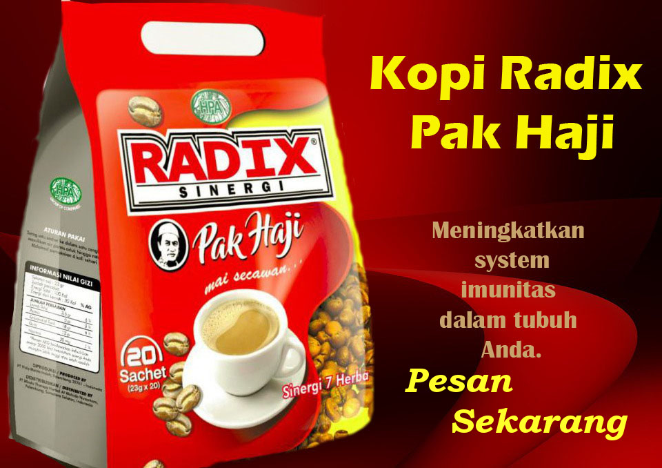 Gambar Kopi Radix Sinergis Pak Haji