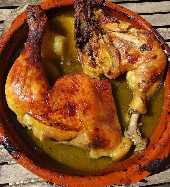 MUSLOS DE POLLO ASADOS AL HORNO