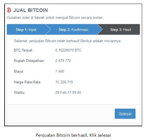 Buat Akun Bitcoin Vip Indonesia: Jual Bitcoin Dan Penarikan Ke Bank