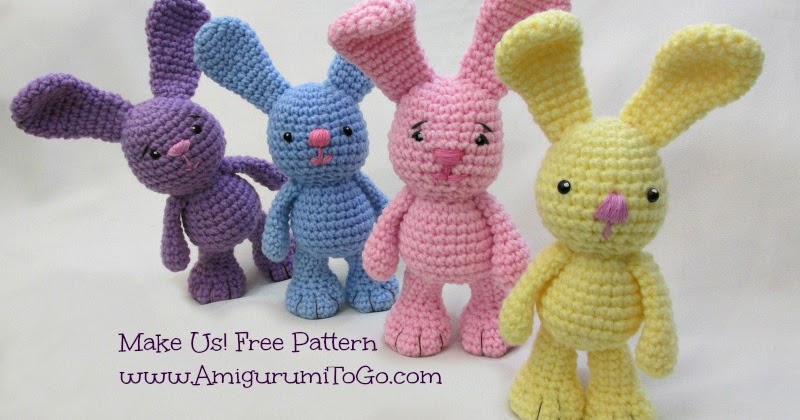 Little Bigfoot Bunny Revised 2014 Amigurumi Video Tutorial ...