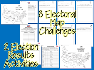 https://www.teacherspayteachers.com/Product/Election-Math-Challenges-Brainteasers-Fast-Finishers-Homework-Extensions-2838880