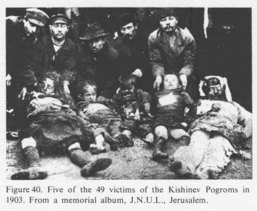 Carnage, First Kishinev Pogrom, April, 1903