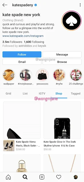 Instagram is testing Shop tab right in profile page