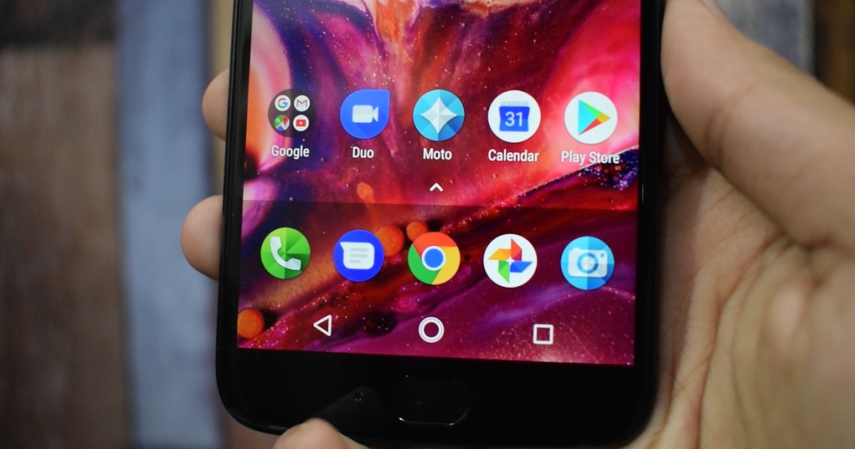 Screenshots Android 8.0 Oreo on the Moto X4