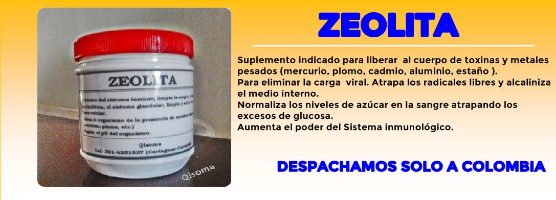 La zeolita sirve para bajar de peso