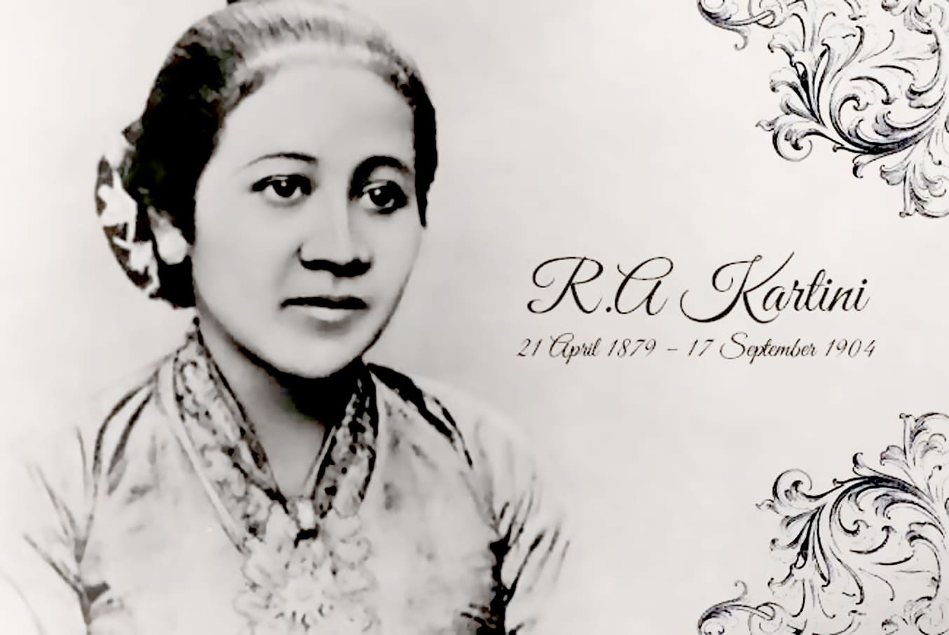 biography text ra kartini