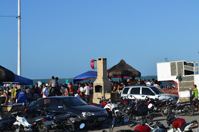 Praia de Camapum sedia mais uma etapa do campeonato de Kite Surf
