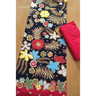 Kain Batik printing bunga Kain Batik printing bunga