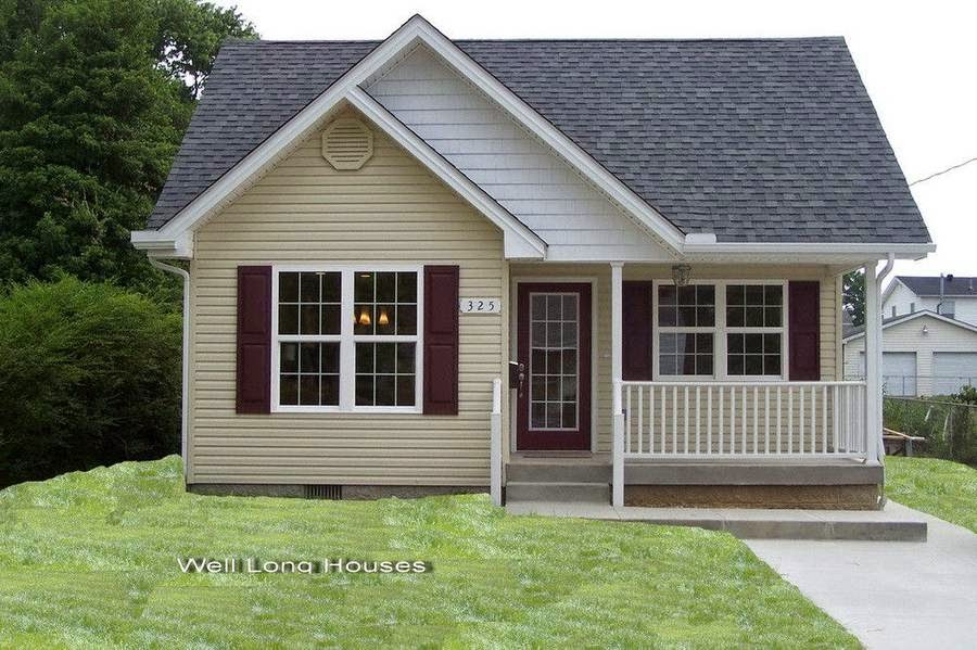 Con características clásicas esta es una vivienda moderna que muchos prefieren en Estados Unidos Modelo de casa prefabricada tipo casa americana tradicional