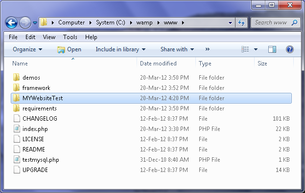 My exploration in IT world: How to setup Yii (PHP Framework) on Wamp in ...