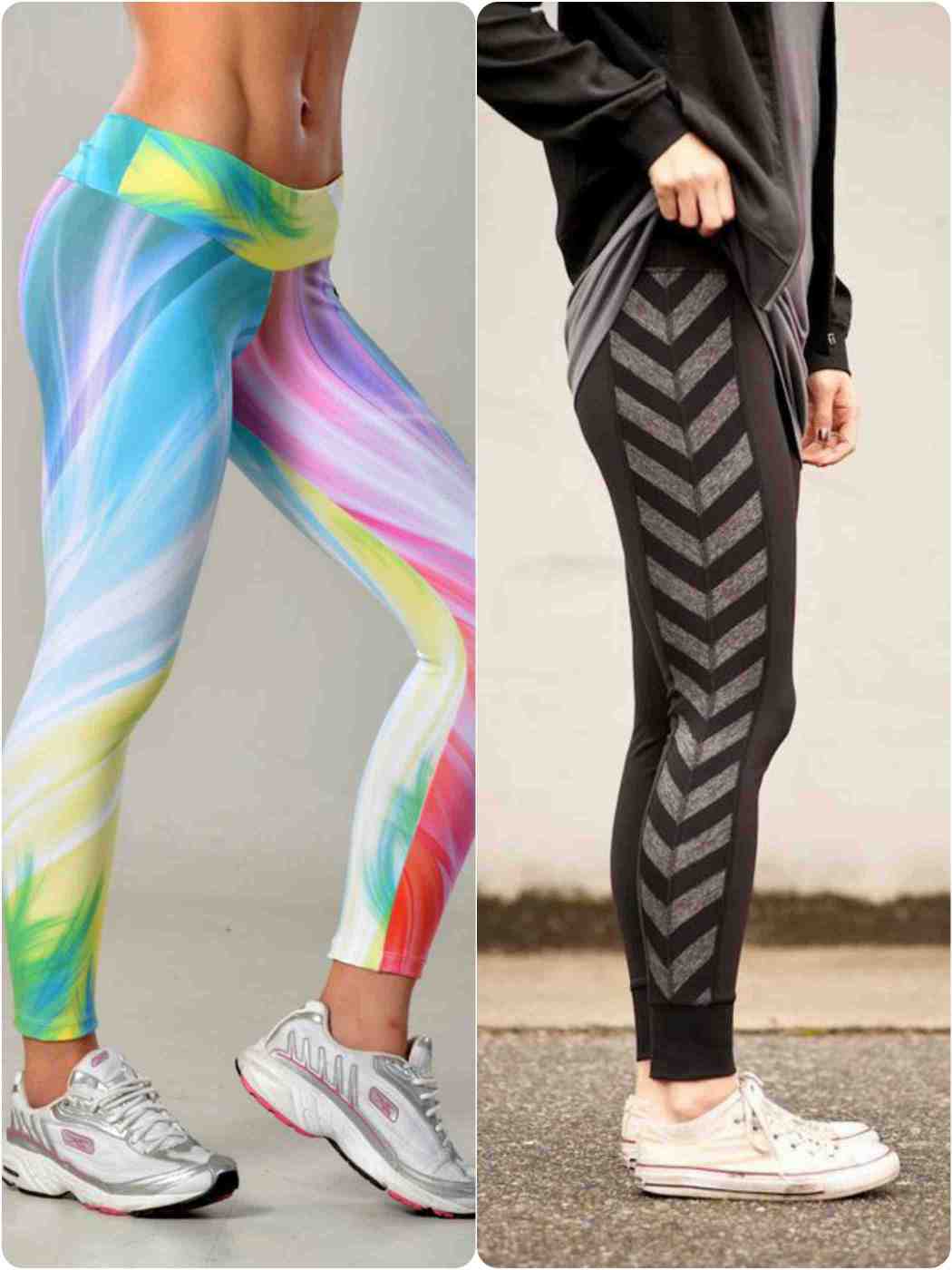 Fashion leggings are one of those rare items that women usually end up